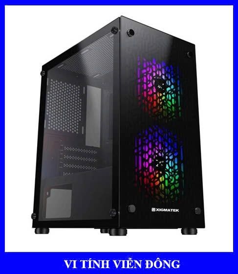 Case Xigmatek EN48946 NYM 2F ( 2 Fan RGB -Matx) (USB 3.0 x1)