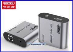 Bộ nối dài HDMI --> LAN 60M Unitek V178A