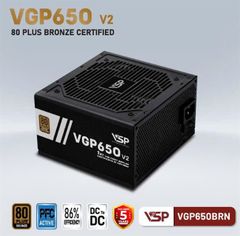 Nguồn VSP VGP650 V2 - 80PLUS BRONZE - 650W