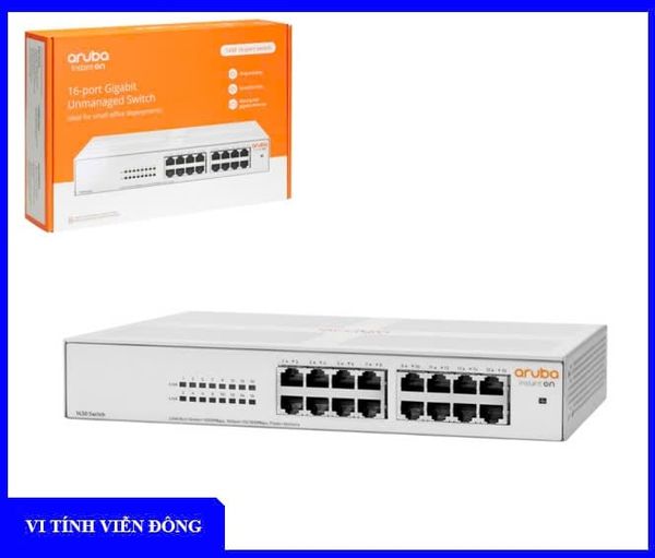 Thiết bị chuyển mạch Switch Aruba Instant On 1430 16G _ R8R47A