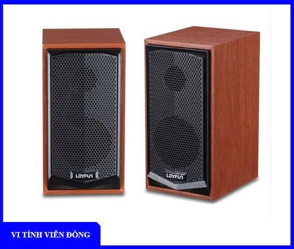 Loa vi tính gỗ Arigato M22 (bộ 2 loa x 3W)