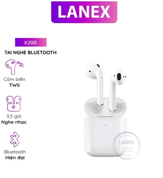 Tai nghe Bluetooth Lanex TWS V5-X200