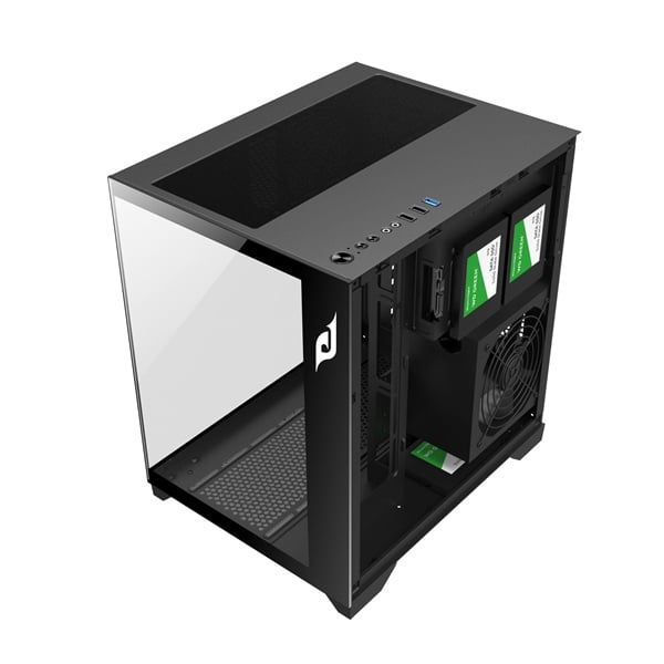 Case E-Dra ECS1503 - M-ATX (Black)