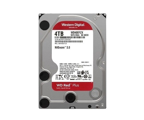 HDD 4TB Western (Red/Plus) WD40EFAX/EFZX