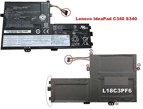 PIN LENOVO S340-14IWL L18M3PF6 (ZIN) - 3 CELL