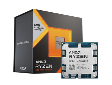 CPU AMD Ryzen 7 7800X3D (4.2Ghz Boost 5.0Ghz/ 8 Nhân 16 luồng/ 104Mb)