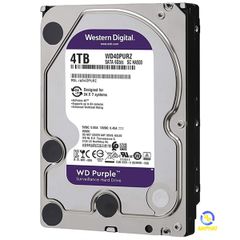Ổ cứng HDD 4TB Western Purple (tím) - Chính hãng