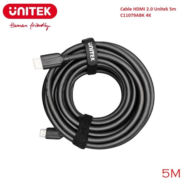 Cáp HDMI 5M Unitek 2.0 C11079ABK