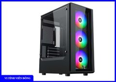 Case Xigmatek MYX 3F - Black | Kèm 3 Fan led