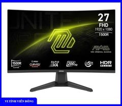Màn hình LCD 27 inch Gaming MSI MAG 276CF E20 ( 27 inch, VA, 200Hz, 0.5ms, cong ) - (HDMI + Displayport)