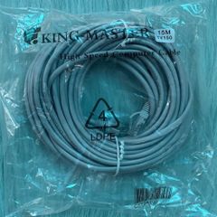 Cáp mạng đúc UTP 15m Cat5 TY150 King-Master