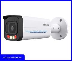 Camera IP Full Color 4MP DAHUA DH - IPC - HFW2449T - AS - IL ( Tầm xa hồng ngoại 60m.Tự động bật đèn khi phát hiện người / xe đi vào)