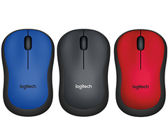 Chuột không dây Logitech M221 Silent (màu đen)