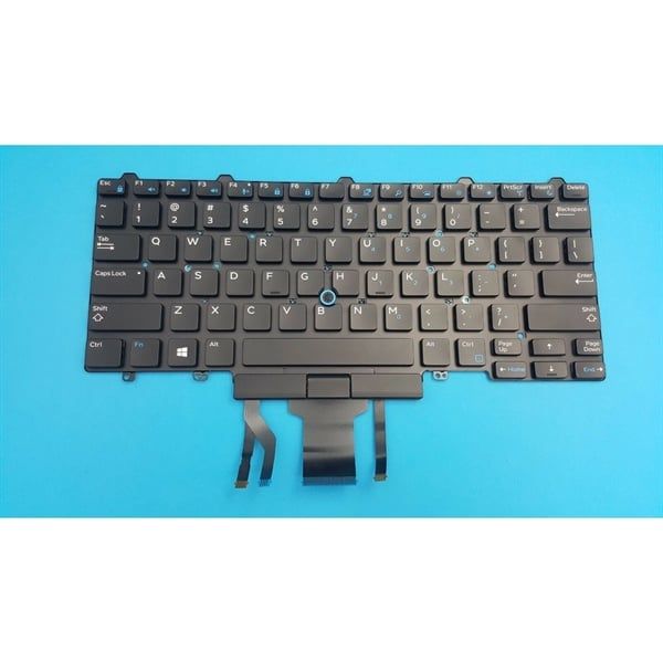 PHÍM DELL LATITUDE E7450 CÓ CHUỘT (CÓ ĐÈN, BH 6TH)