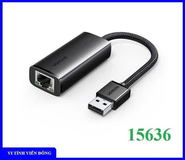 Cáp chuyển USB 3.0 -> Lan Gigabit 10/100/1000Mbps Ugreen 15636