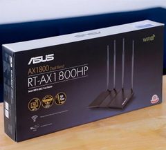 Bộ phát Wifi 6 Asus AX1800 Dual Band (802.11ax) hỗ trợ công nghệ MU-MIMO và OFDMA