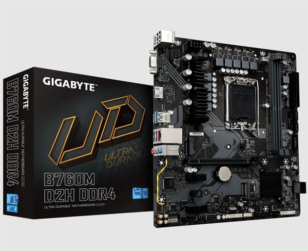 Mainboard Gigabyte B760M D2H DDR4 Chính hãng