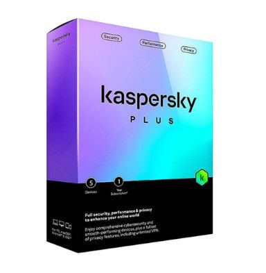 Phần mềm Kaspersky Plus SEA 5-Dvc 1Y Bs RP