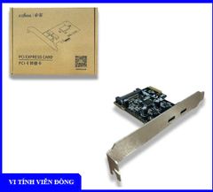 Card chuyển đổi PCIe --> 2 Type-C EZHOU