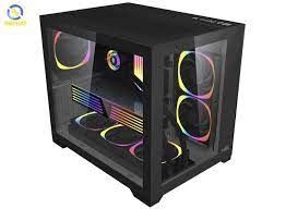 Case MIK LV12 kính cường lực - Black