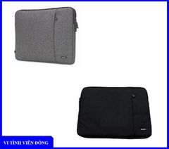 Túi chống sốc Laptop 14 inch T40 có dây kéo xám / đen Okade