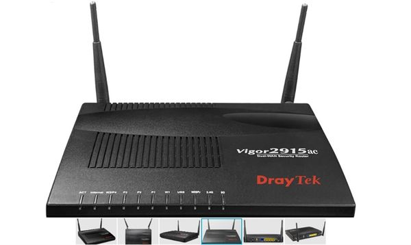 Modem Draytek Vigor V2915AC - Cân bằng tải dưới 80 User