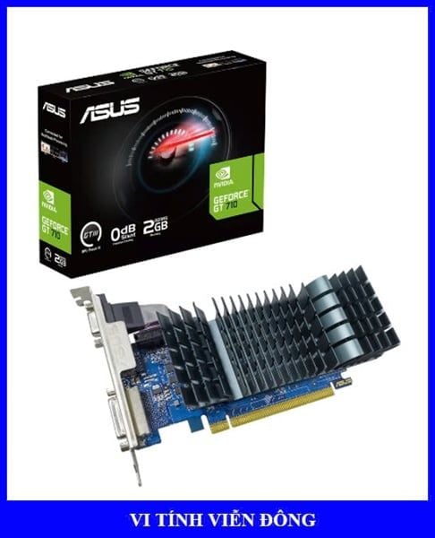 Card màn hình (VGA) ASUS GeForce GT 710 2GB GDDR5 EVO (GT710-SL-2GD5-BRK-EVO)