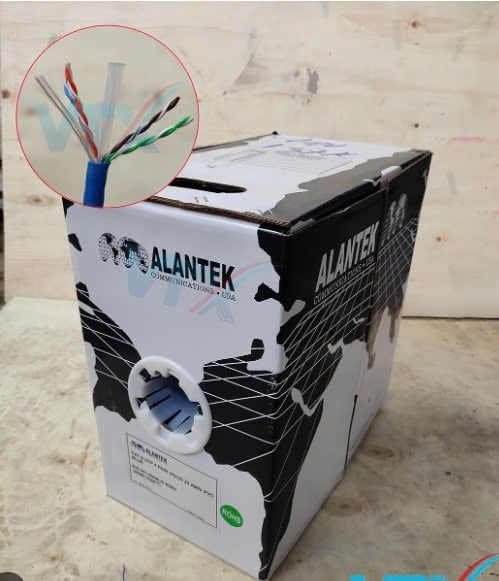 Cáp mạng Alantek Cat6 UTP 23 AWG
