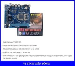 Mainboard T-Wolf H61 chính hãng - BH 36 Tháng