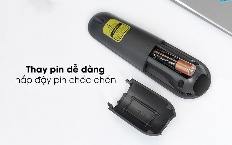 Bút Trình Chiếu Laser Logitech R500 / R500s Bluetooth (Xám / Đen)