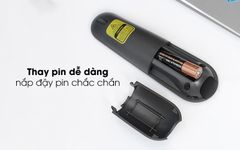 Bút Trình Chiếu Laser Logitech R500 / R500s Bluetooth (Xám / Đen)