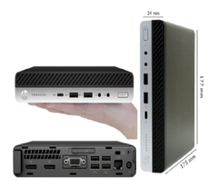 Máy bộ HP 600 G3 Mini (CPU I3 6100 ,Ram 8GB,SSD 128GB) BH 01 Tháng - Máy có thêm 2 cổng Display