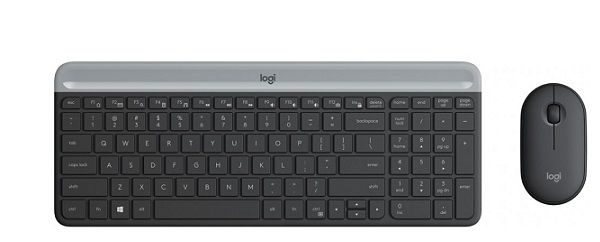 Bộ bàn phím chuột không dây Logitech MK470 USB-Wireless