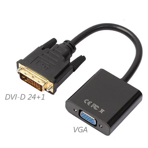 Cáp chuyển DVI --> VGA (24+1)