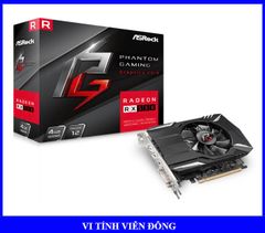 Card màn hình Asrock Phantom Gaming Radeon RX550 4G