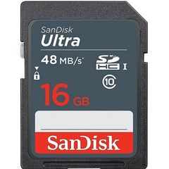 Thẻ nhớ SD SANDISK 16G/CLASS 10 - Lớn