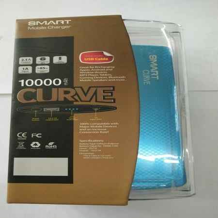 Pin Dự Phòng Smart Curve 10.000mAh