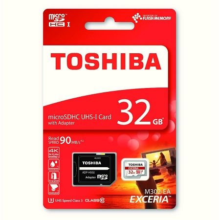 Thẻ nhớ MC SD Toshiba 32GB/Class 10 - Nhỏ
