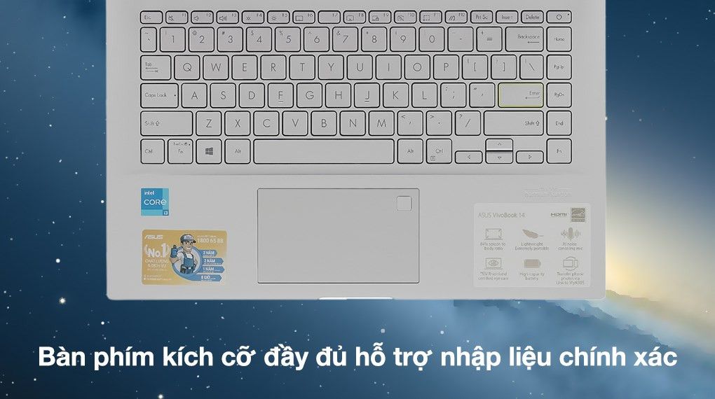 Laptop Asus VivoBook A415EA i3 1115G4/8GB/512GB/Win11