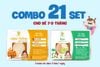 COMBO 10 (21 SET) - 3 BỮA/NGÀY CHO BÉ 7-9M