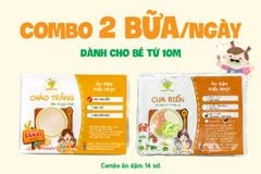 COMBO 19 (14 SET) - 2 BỮA/NGÀY CHO BÉ TỪ 10M