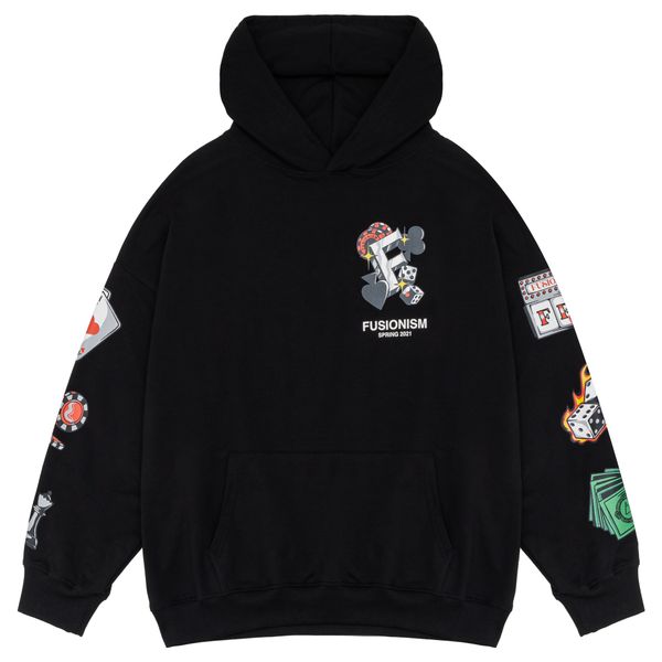  Hoodie Black Jack | Đen 