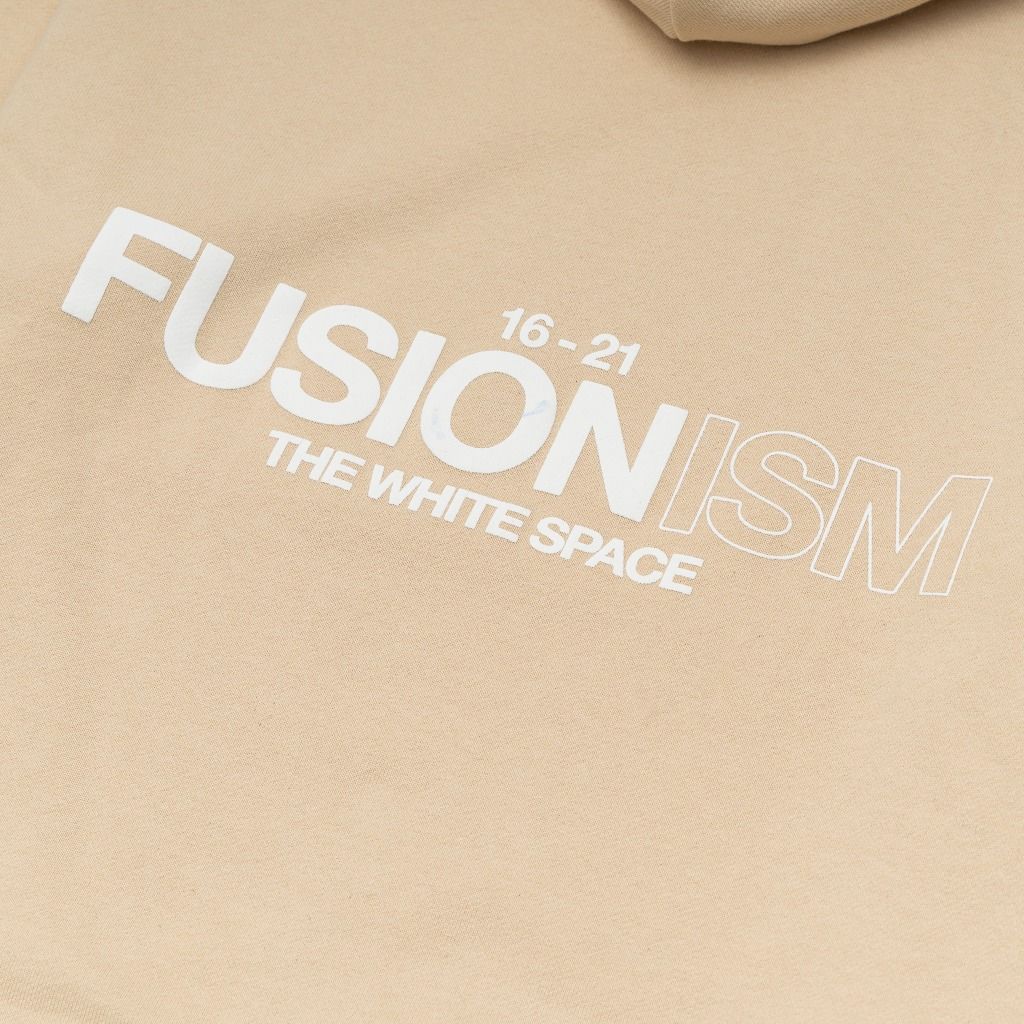 Hoodie The White Space | Beige