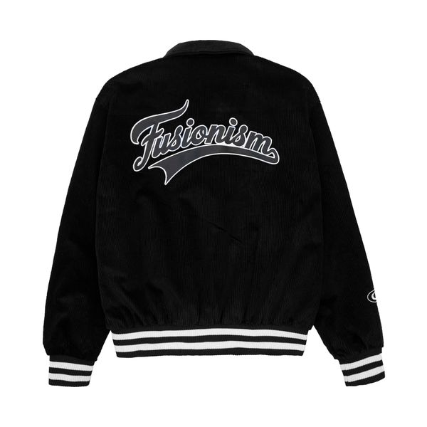  Jacket Corduroy Logo Basic Fusionism | Đen 