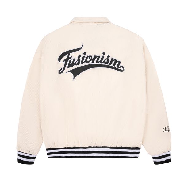  Jacket Corduroy Logo Basic Fusionism | Kem 