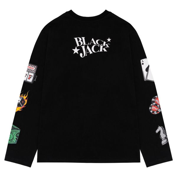  Long Sleeve Black Jack | Đen 