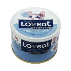 Loveat) 흰살참치/멸치(캣푸드캔) 160g