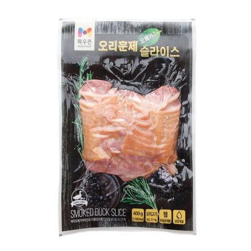 목우촌 오메가3 오리훈제 슬라이스 400g