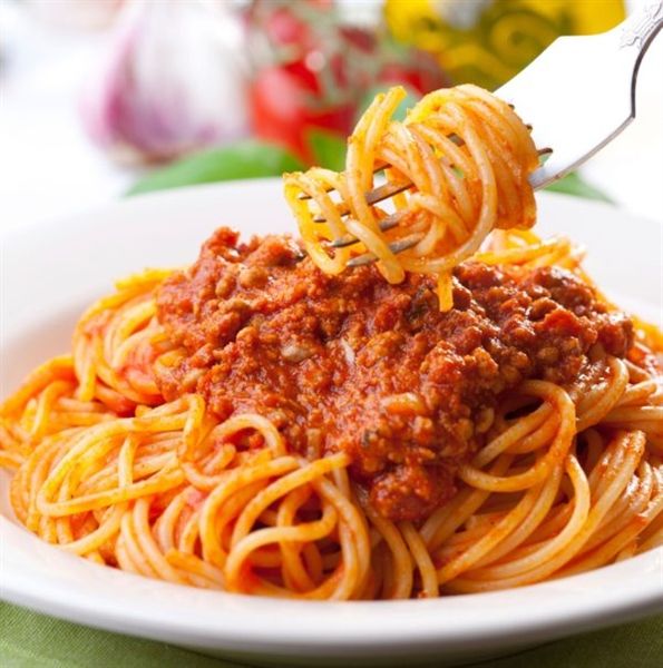 SPAGHETTI W/ BEEF MEAT SAUCE