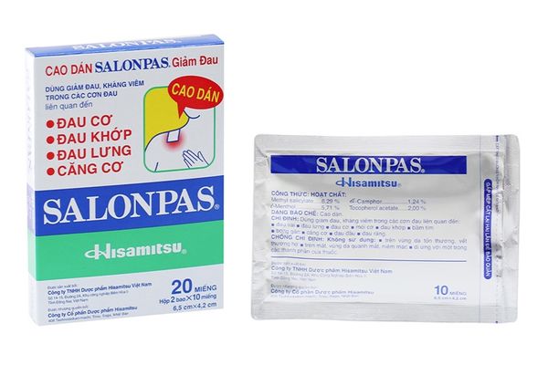 붙이는 파스 Salonpas ( 40개입)